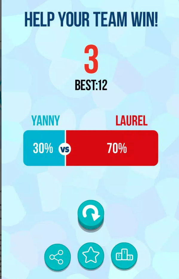 Yanny vs Laurel: Sound Battle Game screenshot 4