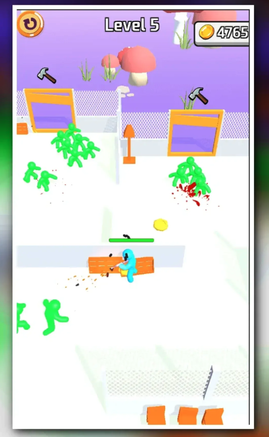 Zombie Defense 3D Game Ammo Fever Tower Gun Defense screenshot 3