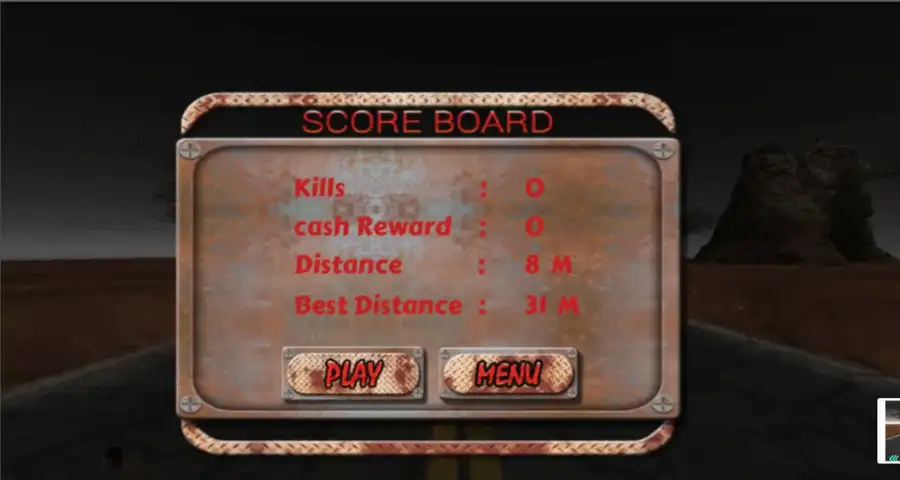 Zombie Highway RoadKill 3D screenshot 2