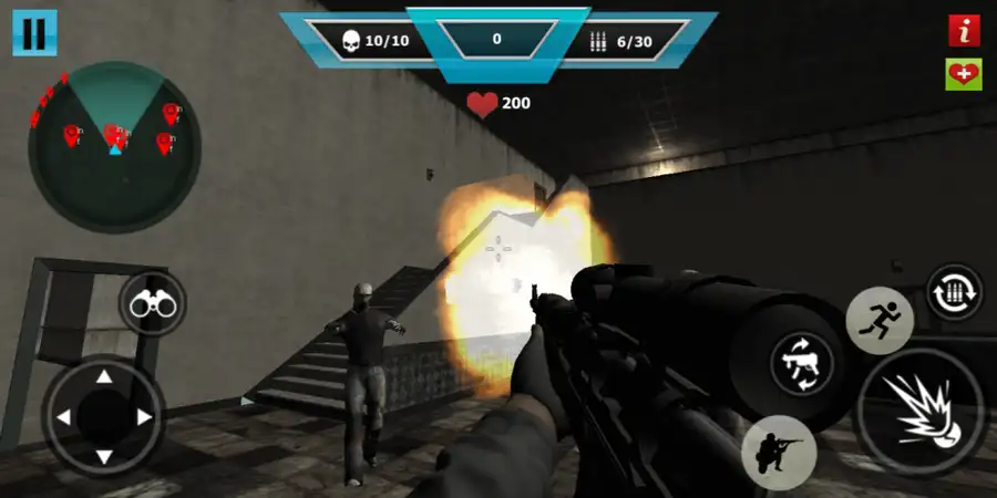 Zombie Shooter-Unity 3D Zombie Code SellUnitySourceCode screenshot 3