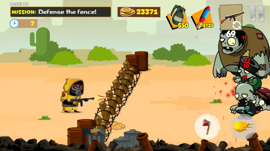 Zombie Train SellUnitySourceCode screenshot 2