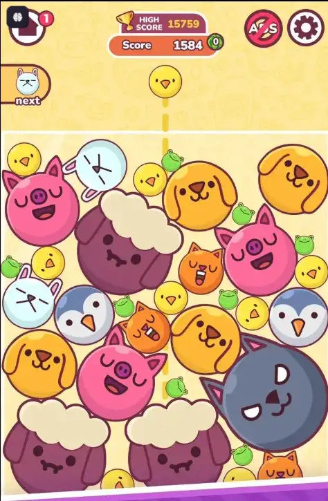 Zoo Fruity Merge SellUnitySourceCode screenshot 3