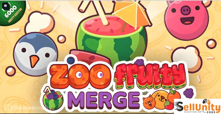 Zoo Fruity Merge SellUnitySourceCode screenshot 5