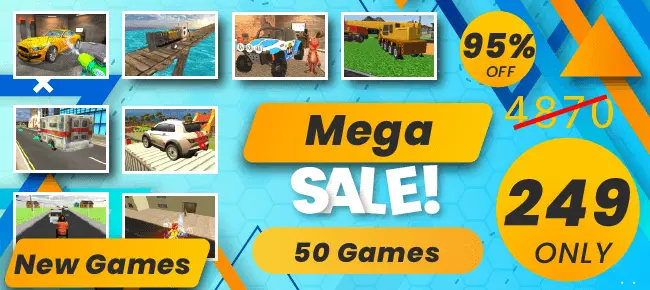 Zoobs Team Mega Bundle Offer: 50 Unity 3D Games SellUnitySourceCode  screenshot 2